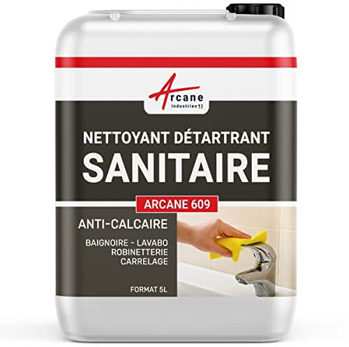 Limpiador desincrustante para sanitarios, baño y ducha - 5 L - ARCANE INDUSTRIES