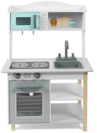 Bayer Chic 2000 302 35 - Juego de Cocina, Color Blanco y Menta