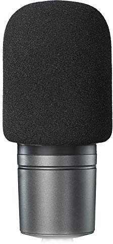 Filtro pop per Microfono - Antivento Schiuma Pop Filter per Microfono a Condensatore AT2020, Compatibile con Microfoni AT-2035 AT-2050, Riutilizzabile Antirumore Filtro pop(nero)