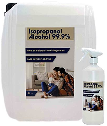 Isopropanol Alcohol Family Grade IPA 99.99% (5L + 1L Spray)