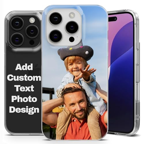 TULLUN Personalisierte individuelle Collage Dein Style Bild Foto Brauch Idee Soft Gel Schutzhülle Handy Hülle - Ihr Eigenes Design - für iPhone 14