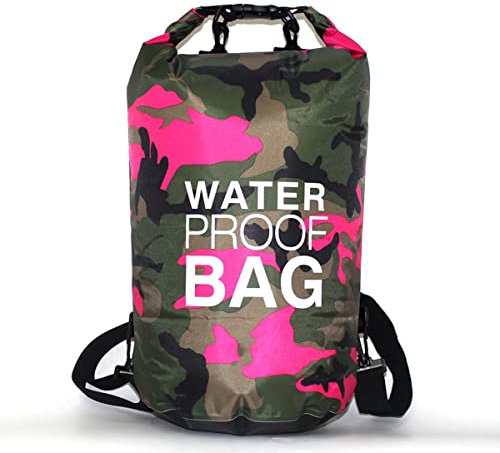 RETENA GX Waterproof Dry Bag, 2L-30L Drybag Backpack with Adjustable Straps, Waterproof Bag for Paddle Board Kayaking Canoeing Swimming Fishing Camping X (Color : Red, Size : 5L)