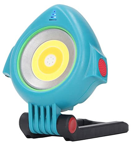 Arbeitsleuchte, wiederaufladbar, Solar-Arbeitsleuchte, magnetisch, LED-Arbeitsleuchte, wiederaufladbar mit USB-Ausgang, 3 Geschwindigkeitsstufen, hohe Helligkeit, Kontrollleuchten