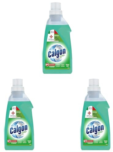 Calgon Gel Disinfettante Anticalcare Lavatrice, Hygiene+, 1,5l (Confezione da 3)