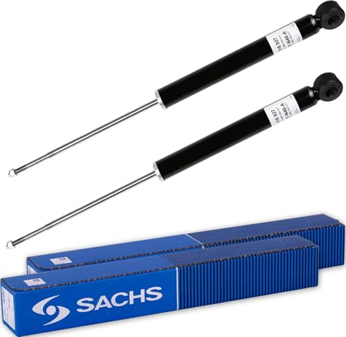 2x Sachs Gasdruck Stoßdämpfer Hinterachse hinten | 2x 316 927 (alt 313 663) Kompatibel mit Agila B (H08)