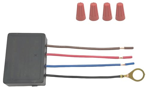 3 Way Touch Dimmer Switch with 3 Levels Dimming Function,Fit Dimmable LED, Incandescent, Halogen Bulbs