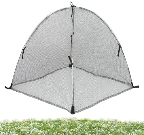Protezione Solare per Piante - Riparo Pieghevole da Giardinaggio,Rete Ombreggiante Protettiva per Orto Fragole Pomodori Cortile e Pollaio con Dimensioni 58x58x58 cm
