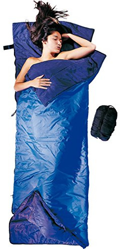 Cocoon Silk Tropic Reiseschlafsack, 200 x 81 cm, Königsblau