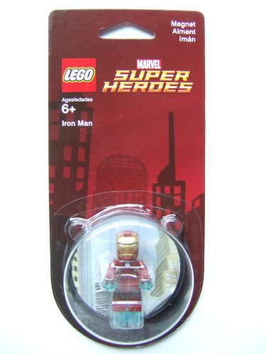 LEGO IRON MAN mini-figure magnet 5cm