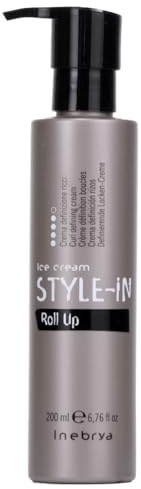 Inebrya Ice Cream ® - Roll Up Curl Defining Cream 200 ml Style-In, crema para definición de rizos