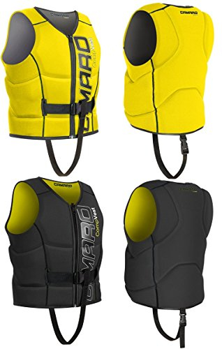 Camaro Comp Vest en néoprène pour Enfant Réversible en néoprène prall Protection auftriebs jusqu'à 14 Ans Jaune, 2XL (152-12 BIS 76cm)