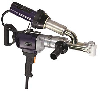 WELDY 3400W handhållen plast extrudering svetsmaskin kit varmluftsplast svetspistol vinyl svetsextruderare svetsmaskin (EX2)