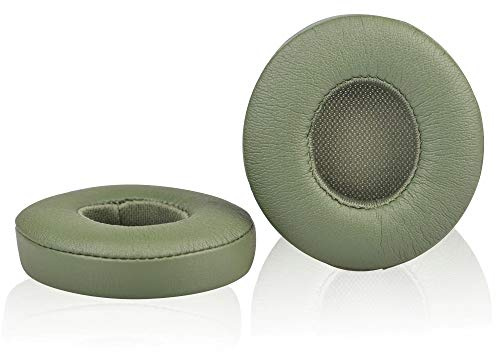Replacement Earpads Cushion Cover for Beats Solo 2 / Solo 3 Wireless Headphones Solo3 (Green)