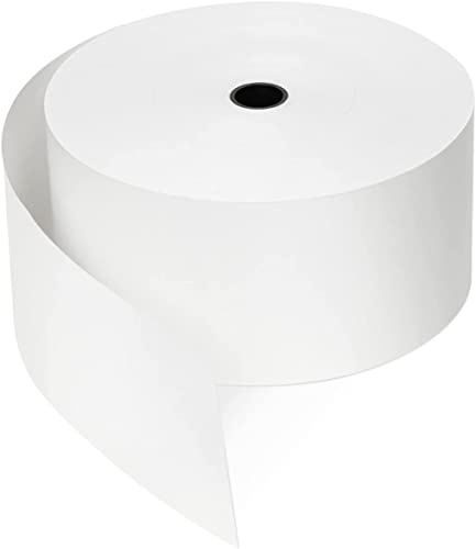 (8 Rolls - 1 Case) 3 1/8 x 815' heavy thermal paper 8 rolls 80 GSM ATM Special Thermal Paper Rolls - Roll O.D 6 inches (165mm) & Core Diameter - 3/4 (20mm)