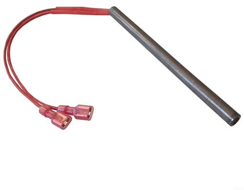 HEIBTENY HEIBTENY Kit d'allumage Hot-Rod de rechange pour barbecue à pellets, 9,5 x 150 mm, 230 V, 300 W, tige de chauffage pour poêle à pellets, allume-feu, chauffage à granulés