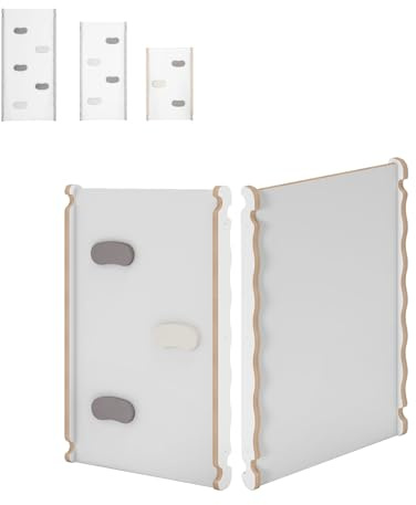 MAMOI® Rutsche Indoor, Rutschbrett für Klettergerüst, Kinderrutsche aus Holz für Kletterdreieck und Kletterbogen, Holzrutsche/Yarnwood für Baby ab 1 Jahr und 2/3 Jahre, Montessori