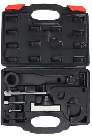Yctze Engine Camshaft Timing Tool 9 Pcs Camshaft Locking Tool Camshaft Holding Locking Tool Carbon Steel Adjustment Lock Tool Kit for 1.6 1.7 DCi R9M R9N