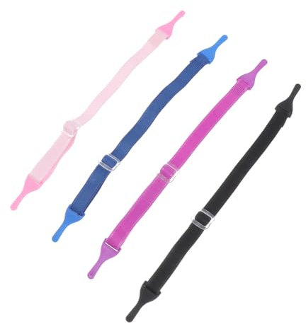 CANIGHT 4stücke Verstellbare Brillenbänder Für Elastische Brillenhalter Mit Praktischen Clips Für Täglichen Gebrauch Verlust Zu Vermeiden