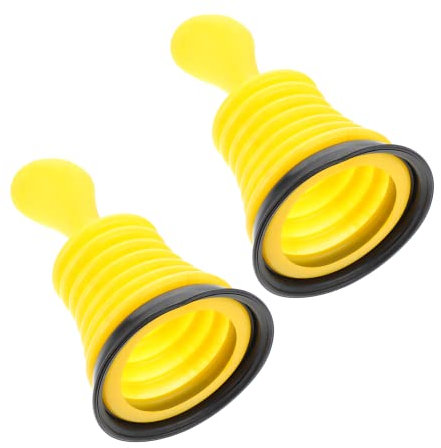 Desatascador de Fregadero y Baño, 2 Piezas, Mango Ergonómico