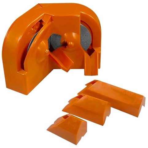 Drill Bit Sharpener Professional Metal Drill Sharpener Electric Drill Bit Sharpening Tool Multipurpose Double-Sided Polishing(Type A)