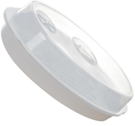 OFFSCH Cuiseur Vapeur Pour Micro-ondes Avec Couvercle Ventilé, Plaque De Cuisson Vapeur En Pp, Cuisson Saine Pour Poissons Et Légumes, Pour Usage Quotidien Au Micro-ondes