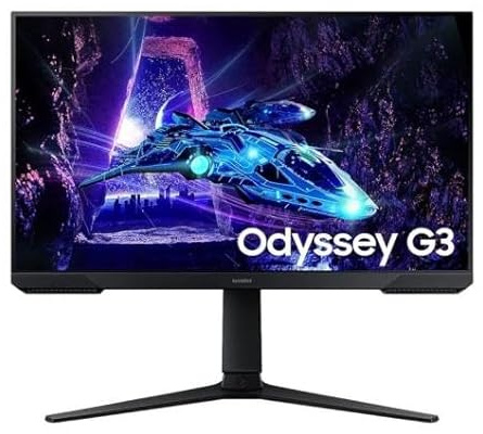 Samsung Monitor Odyssey G3 LS24DG304EUXEN 24? Full HD 180Hz VA FreeSync HDR10 Regulable en altura