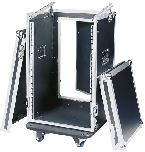 DAP Flightcase 19 Rack, 16HE, mit Topload