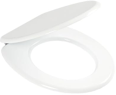 Ercos Asse Sedile Copri Wc Universale Bianco, Anima in Legno