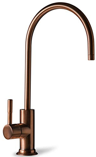 iSpring GA1-AW Heavy Duty Contemporary Style High Spout Kitchen Bar Sink Non-Air Gap Drinking Water Faucet in, Antique Wine