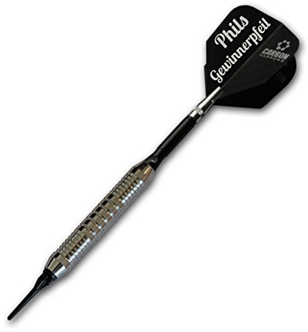 3Dglas Dartpfeil mit Gravur | Lasergravur auf Flight oder Schaft | Text oder Name auf deinem Softdart | Das Dart Geschenk