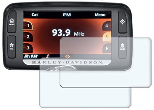 Speedo Angels - Pellicola protettiva per cruscotto per Harley Davidson Boom Box 6.5GT (2014+), 2 x ultra trasparente