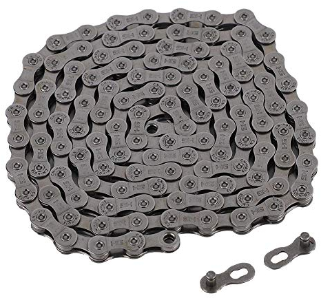 Cadena de Bicicleta, Cadenas de Bicicleta de Velocidad 9/27 Cadenas de Candados de Metal Para Bicicleta de Montaña de Carretera Señuelos Pesca Calamar