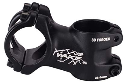 CYSKY Tige de vélo 17 degrés 31.8 60mm/70mm/90mm/110mm Tige de VTT Tige de Guidon de vélo de Montagne pour vélo, vélo de Route, VTT, BMX, Cyclisme (60mm)