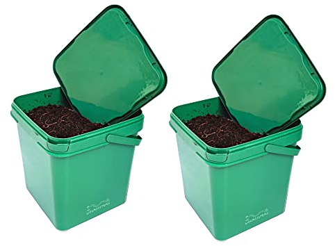 WORMSYSTEMS 2 x 500 Kompostwürmer lebend in 10L Kompoststarter Substrat | Wurmkiste Würmer fressen deinen Biomüll
