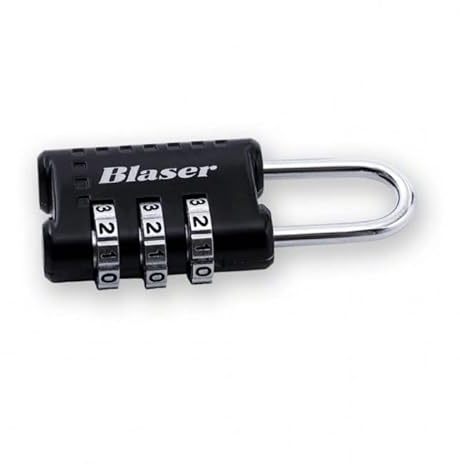 Blaser Vorhängeschloss für Gewehrfutteral - Zahlenschloss Waffenfutteral - Sicherheitsschloss zum Waffentransport