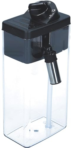 LUTH Premium Profi Parts Depósito de leche compatible con Delonghi 5513296641 Jarra de leche Dlsc012 para cafetera Ecam