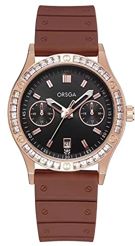 CIVO Damen-Armbanduhr, analog, minimalistisch, wasserdicht, modisch, Gummi, Quarz, elegant, klassisch