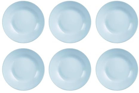 Luminarc Diwali Paradise 6 Plato Postre Opal Apto Microondas Apto Frigorífico Apilable