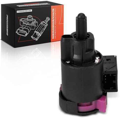 Frankberg Bremslichtschalter 4-polig 4F0945459B | Kompatibel mit A8 4E2 4E8, A4 Allroad 8KH, A5 Sportback 8TA, A6 Allroad 4GH 4GJ, Q7 4LB, A5 Cabriolet 8F7, A4 Avant 8K5