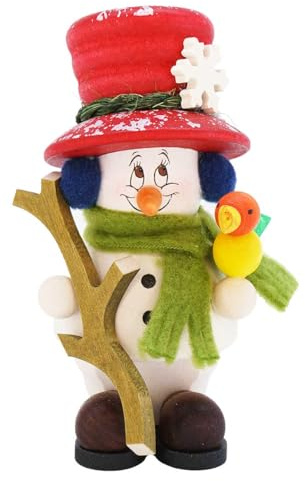 Christian Ulbricht Mikrowichtel Schneemann - 10 cm