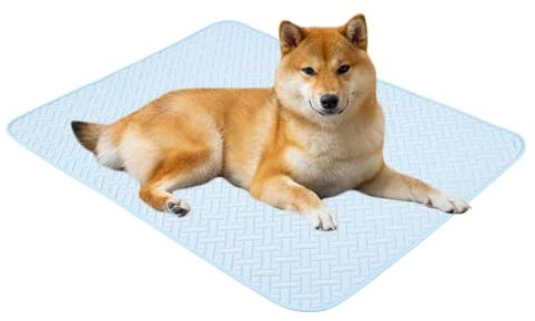 Kühlkissen für Katzen | Welpen-Kühlmatte für heißes Wetter | Bequeme Haustier-Schlafmatte für Hunde Katzen | Waschbares Kühlkissen für heißes Wetter