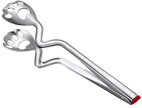 Pinzas Para Parrilla Cocinar Pinzas de cocción, pinzas de comida de acero inoxidable Pinzas de metal de cocina for cocinar a la parrilla de la parrilla Barbacoa Y sirviendo ensalada Utensilios De Coci