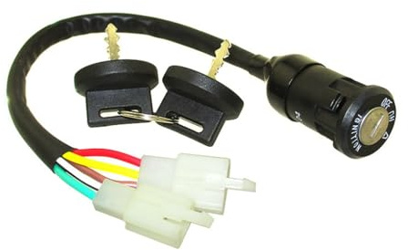 Gnyduw Interruttore a chiave per luce on/off per parti motore Zongshen 190cc Pit Dirt Bike