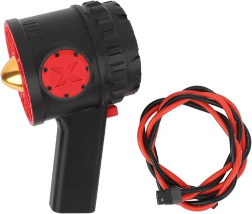 Soffiatore Manuale 3000W con Spinta 5000G - Spolverino Elettrico Professionale, Velocità Regolabile, Ideale per Officine, Garage e Pulizie Domestiche (Nero)