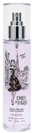 Inessance Paris Brume Parfumée Femme Minuit Chic Ambrée Miel 150ml | Eau De Toilette Femme - Orientale Fleurie - Composition Orientale & Fleurie - Fabriquée En France