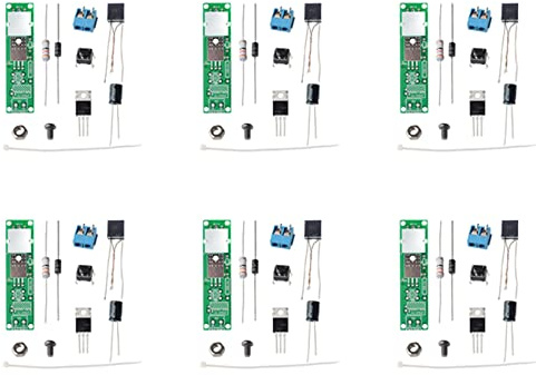 Iyalezirk 6X DC3-5V Kit DIY Generatore di Alta Tensione Kit Accenditore Ad per Suite di Produzione Elettronica DIY