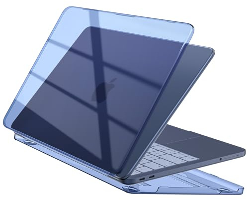 EooCoo Compatibile con Cover 2026 Apple MacBook Neo da 13 Pollici, Mac Laptop A3404 con Chip A18 Pro e Display Liquid Retina da 13, Plastica a Custodia, Superficie Liscia - Indaco