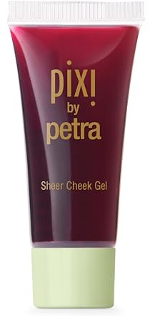 Pixi Beauty Sheer Cheek Gel | Colore: Flushed | Blush in Gel Naturale Effetto Traslucido | Formula Idratante Senza Olio e Senza Profumo | 0,4 oz / 12,7 g