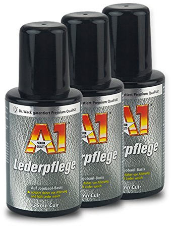 Dr. Wack 3X A1 Lederpflege Glattleder Lederaufbereitung Lederreinigung 250Ml
