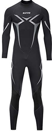 ZCCO Wetsuits Men's 3mm Premium Neoprene Full Sleeve Dive Skin for Spearfishing,Snorkeling, Surfing,Canoeing,Scuba Diving Wet Suits(M)